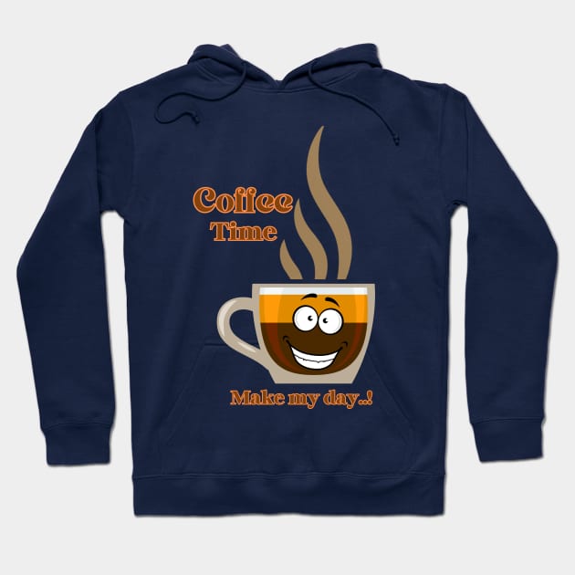 Coffee Time Hoodie by Cachorro 26